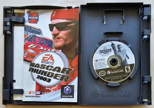 NASCAR Thunder 2003 (Nintendo GameCube, 2002) - Complete, CIB