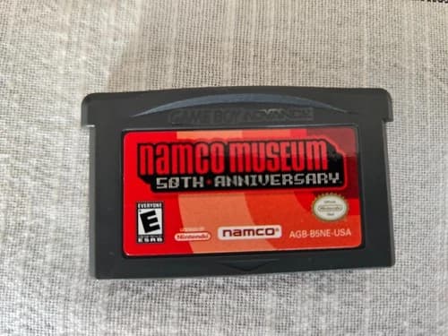 NAMCO MUSEUM: 50TH ANNIVERSARY NINTENDO GAME BOY ADVANCE AGB-002 OEM - TESTED