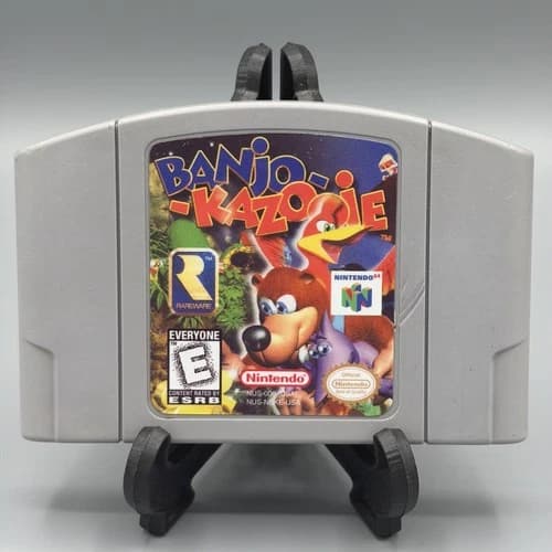 Banjo-Kazooie (Nintendo 64 N64, 1998) Authentic💯Tested & Working Free Ship🇺🇸