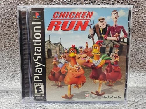 Chicken Run (Sony PlayStation 1, 2000) PS1 Complete CIB With Manual Reg Card