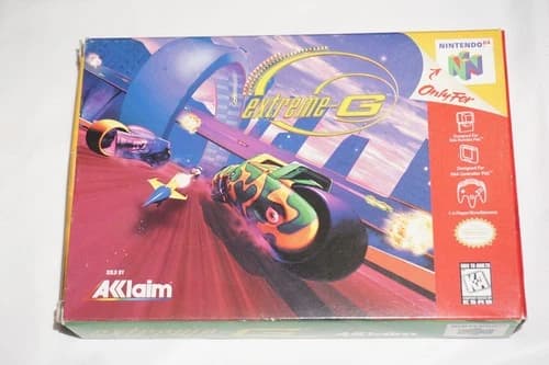 Extreme G 1 (Nintendo 64 N64) Complete in Box CIB