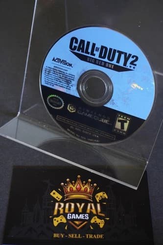 Call of Duty 2 Big Red One | Nintendo GameCube | Disc Only | TESTED!