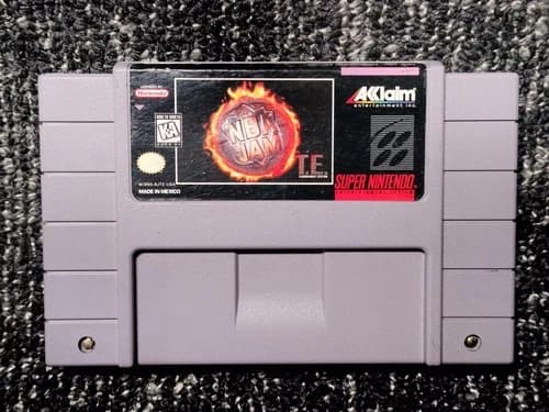 NBA Jam TE SNES Tournament Edition (Super Nintendo Entertainment System, 1995)