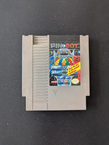 Pin Bot - Nintendo NES Game - Authentic - Tested - Free Shipping