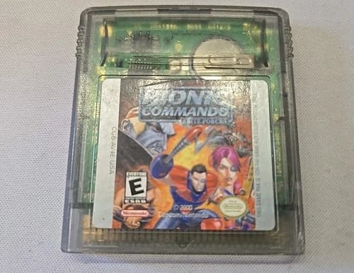 BIONIC COMMANDO Elite Forces GAME BOY COLOR Nintendo GBC Gameboy TESTED & WORKS