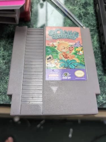 Bonks Adventure NES Cart Game Nintendo Cleaned Tested Clean Label