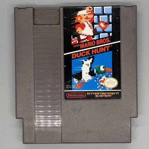 Super Mario Bros and Duck Hunt NES