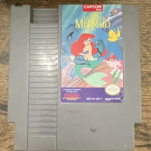Capcom Disney's The Little Mermaid for Nintendo NES NTSC-U/C Cartridge Only