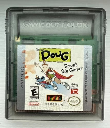 Disney's Doug: Doug's Big Game (Nintendo Game Boy Color, 2000)