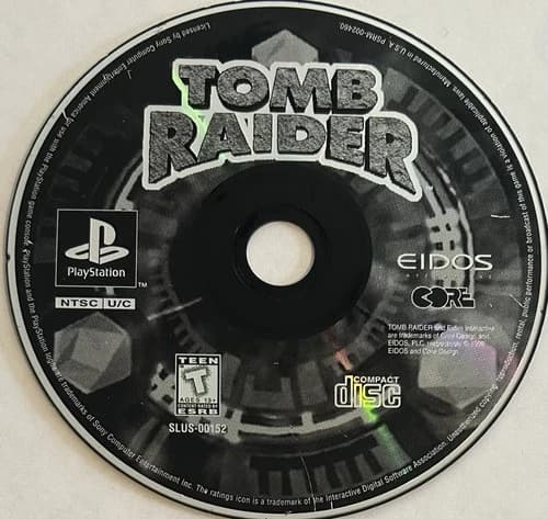 Tomb Raider -GH (Sony PlayStation 1, PS1) DISC ONLY | NO TRACKING | M2558