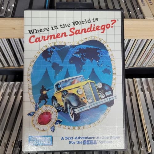 Where in the World is Carmen Sandiego - CIB - Sega Master System