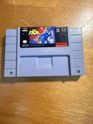 The Tick (Super Nintendo Entertainment System) SNES Authentic, Tested, Clean