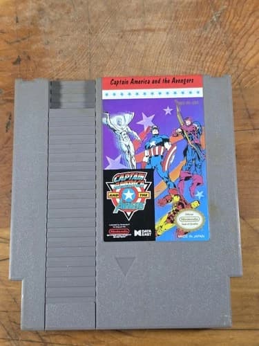 Captain America And The Avengers NES Nintendo Tested
