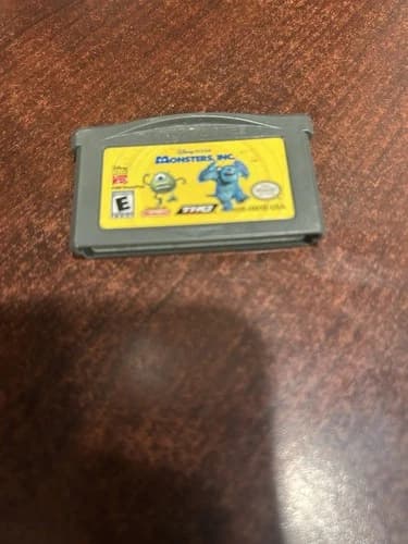 Monsters, Inc. (Nintendo Game Boy Advance, GBA, 2001) Tested & Working