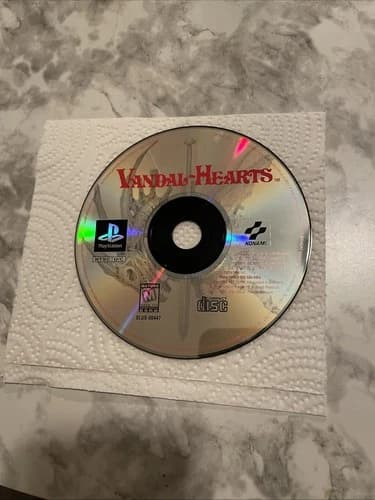 Vandal Hearts PS1 PlayStation 1 Disc Only Tested