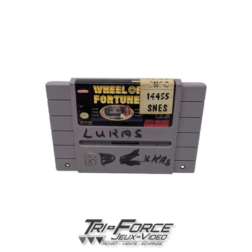 Wheel of Fortune Super Nintendo SNES Authentic Cart, Tested ! Free Shipping