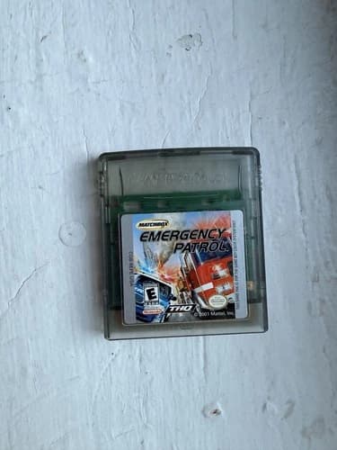 Matchbox Emergency Patrol Nintendo Game Boy Color 2001 Cartridge Only - tested