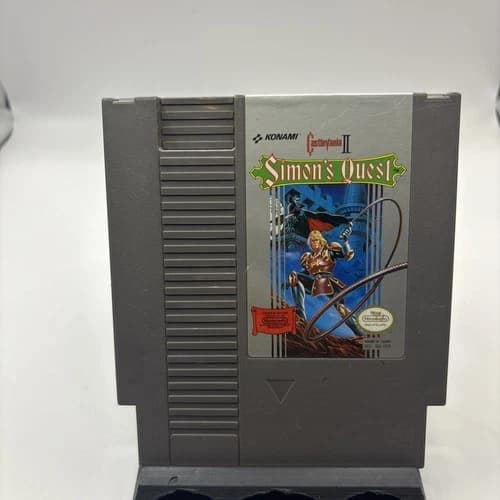 Castlevania 2 II Simons Quest (Nintendo NES, 1987) Cartridge Only Tested, Works