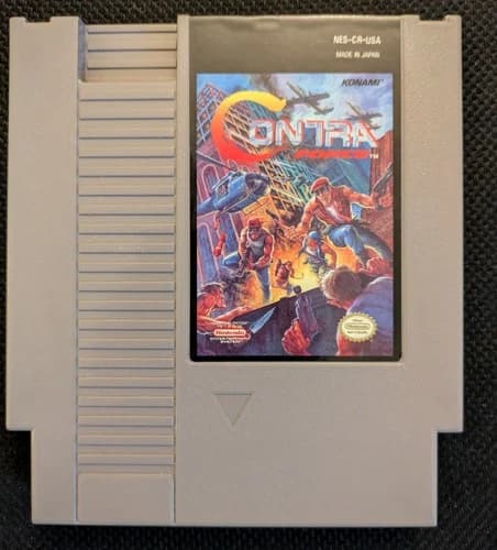 Contra: Force Nintendo NES 1992 Authentic Tested Cartridge Only Konami Rare