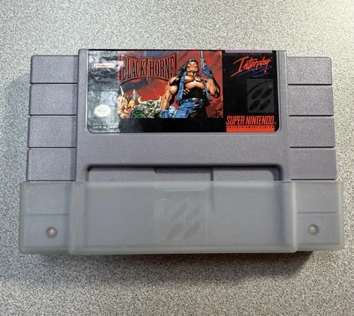 Blackthorne (Super Nintendo Entertainment System, 1994) SNES Authentic Tested