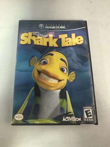 DreamWorks' Shark Tale (Nintendo GameCube, 2004) Tested Working