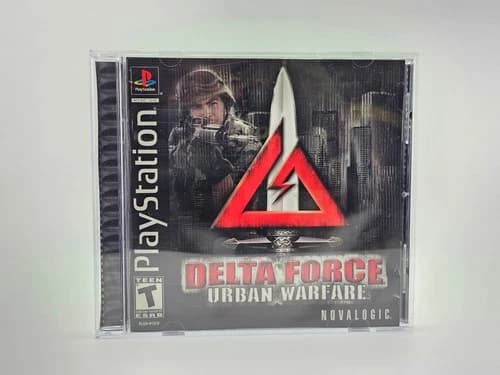 Sony Playstation 1 PS1 Delta Force Urban Warfare CIB Cleaned & Tested