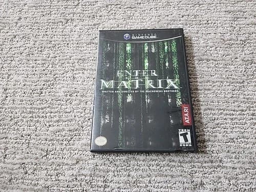Enter the Matrix (Nintendo GameCube, 2003) CIB Complete - TESTED - Nice Shape!