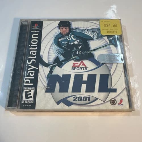 NHL 2001 (Sony PlayStation 1, PS1, 2000) Complete CIB - Tested