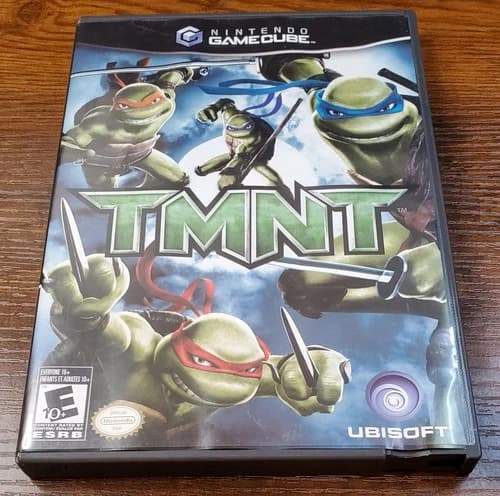 TMNT CIB *Complete and Tested (Nintendo GameCube, 2007)