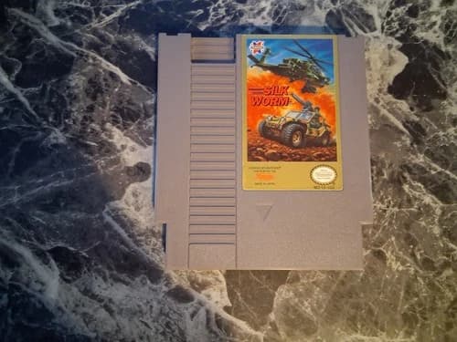 Silk Worm Nintendo NES Authentic Tested Contacts Cleaned