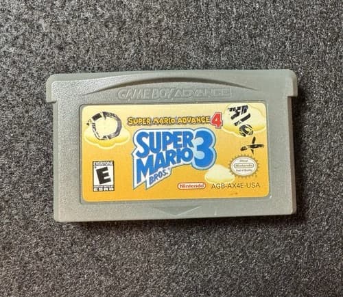 Super Mario Advance 4: Super Mario Bros. 3 (Game Boy Advance, 2003)