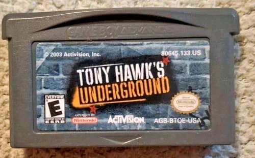Tony Hawk's Underground (Nintendo Game Boy Advance ) GBA Gameboy