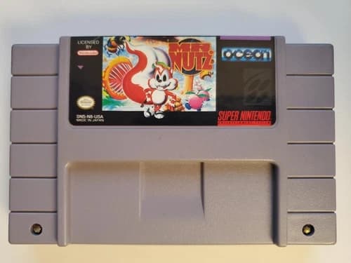 Mr. Nutz Nintendo SNES, Authentic, Tested & Works!! Cart Only