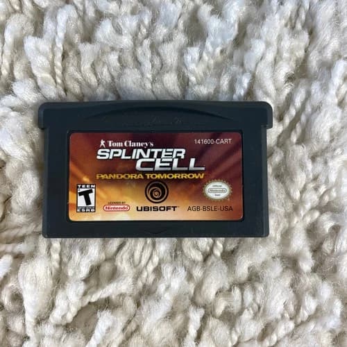 Tom Clancy's Splinter Cell: Pandora Tomorrow (Nintendo Game Boy Advance, 2004)