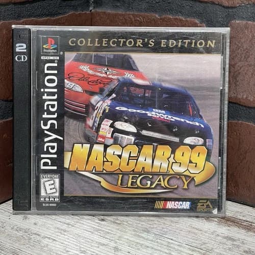 Nascar 99 Legacy (SONY PlayStation 1, 1999) CIB 🔥 Complete! PS1 —FAST SHIPPING!