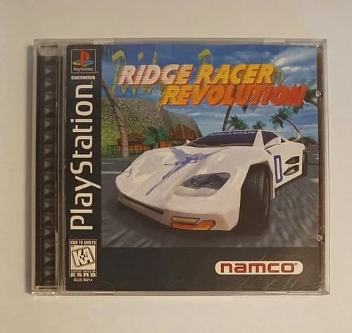 Ridge Racer Revolution, Complete In Box (Sony PlayStation 1, 1996) PS1 CIB