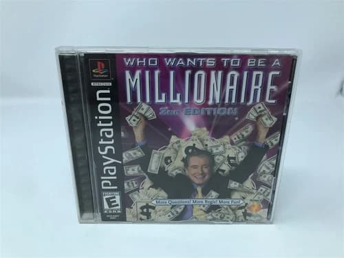Who Wants To Be A Millionaire: 2nd Edition - Sony Playstation 1 PS1 - Complete