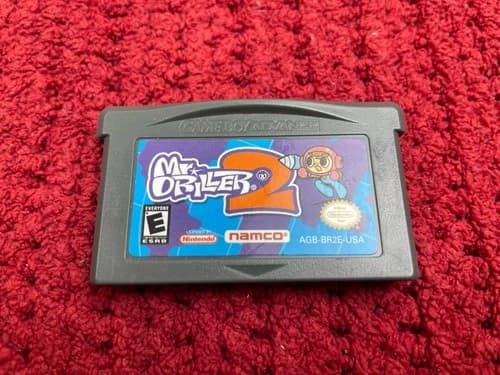 Mr. Driller 2 Game Boy Advance GBA Gameboy