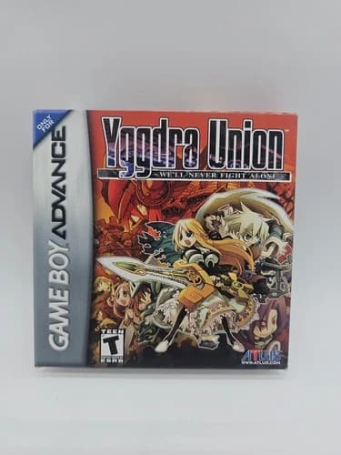 Yggdra Union: We'll Never Fight Alone (Nintendo Game Boy Advance, GBA 2006) CIB
