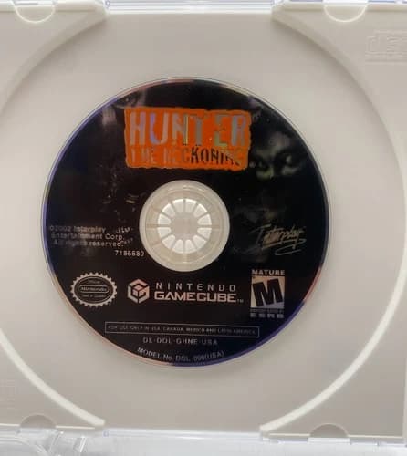 Hunter The Reckoning Nintendo GameCube 2002 Disc Only