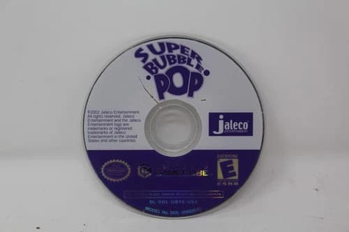 Super Bubble Pop Nintendo Gamecube Disc Only