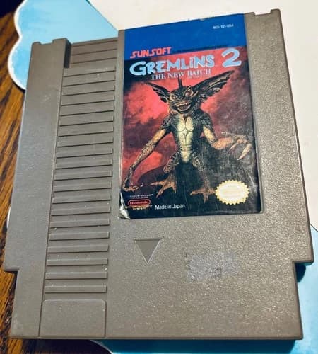 Gremlins 2 The New Batch Nintendo NES Video Game Pak Cartridge