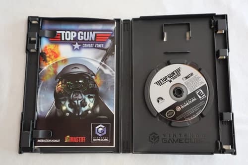 Top Gun Combat Zones Nintendo GameCube Complete With Manual Tested