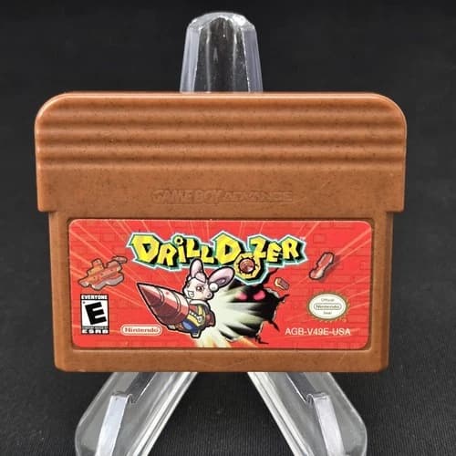 Nintendo Game Boy Advance GBA Drill Dozer Cartridge Only Tested Working!
