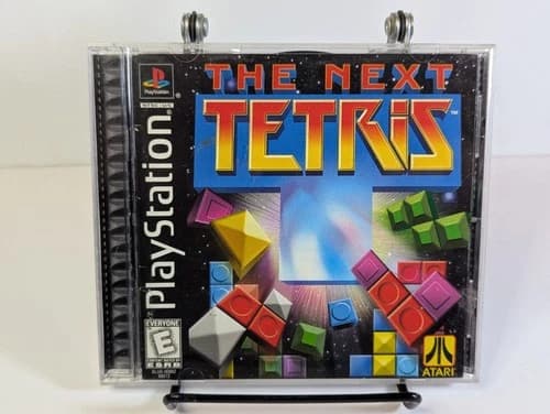 The Next Tetris PS1 Complete CIB - Cleaned, Tested, Working! See Pics!