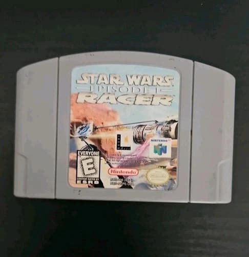 Star Wars Episode 1 Racer (Nintendo 64, N64, 1996) Authentic Game Cartridge