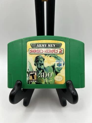 Army Men Sarge’s Heroes 2 (Nintendo 64) N64 | Tested, Authentic, Cartridge Only