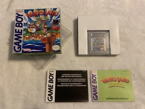 Wario Land: Super Mario Land 3 Game Boy Complete CIB Authentic! RARE! NICE!