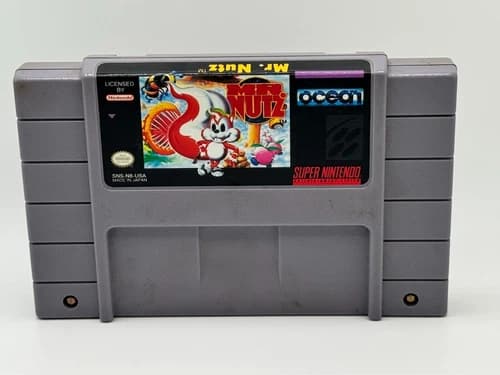 Mr. Nutz (Super Nintendo Entertainment System, 1994) Cart Only