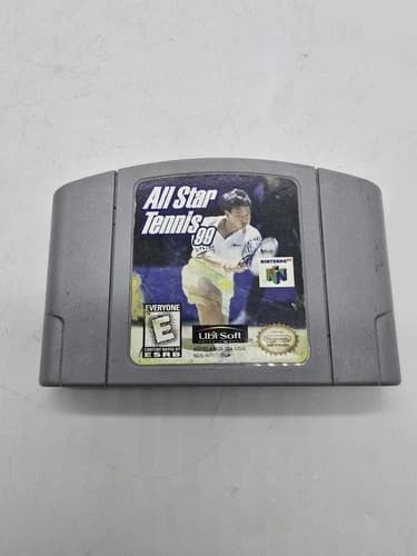 All Star Tennis 99 (Nintendo 64, N64) Authentic Collectable Rare Tested Working